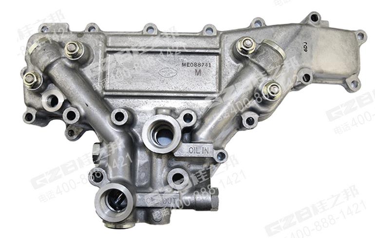 三一挖掘機三菱發(fā)動機機油散熱器組件 三一挖掘機三菱發(fā)動機機油散熱器組件