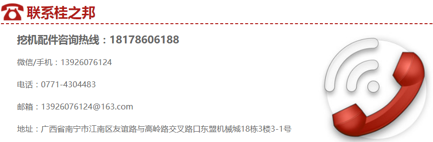 青島福田挖掘機(jī)配件