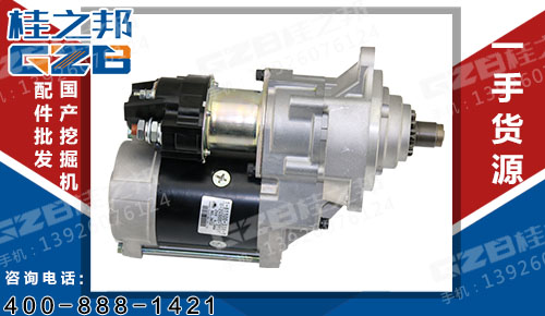 三一挖掘機配件批發(fā) 啟動馬達181100-3381