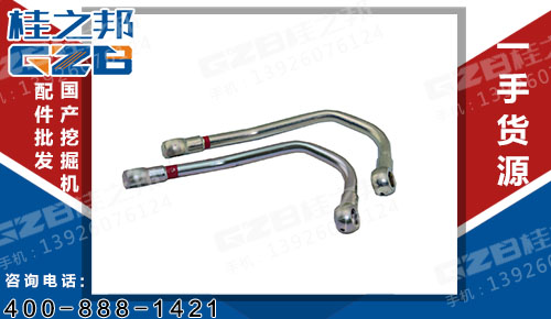 手油泵出油管894424-1421 三一挖掘機配件 B229900005809