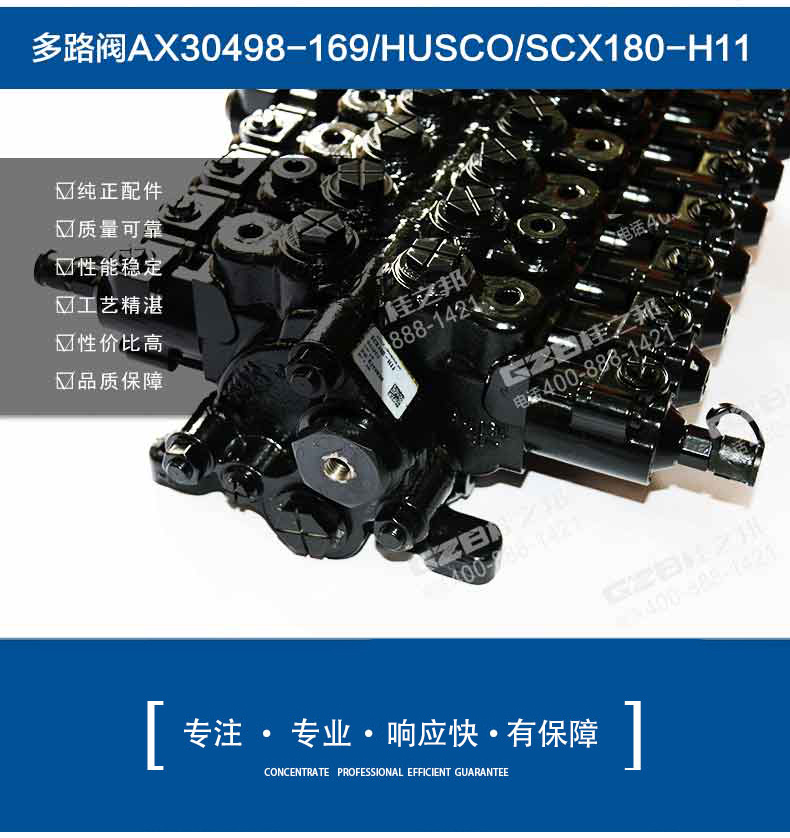 三一挖掘機(jī)多路閥